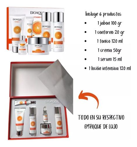 Kit Facial Bioaqua Vitamina C