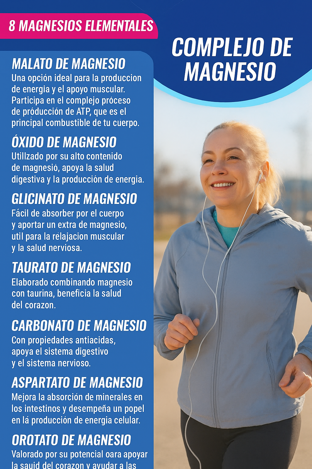 MAGNESIUM COMPLEX - SUPLEMENTO NUTRICIONAL