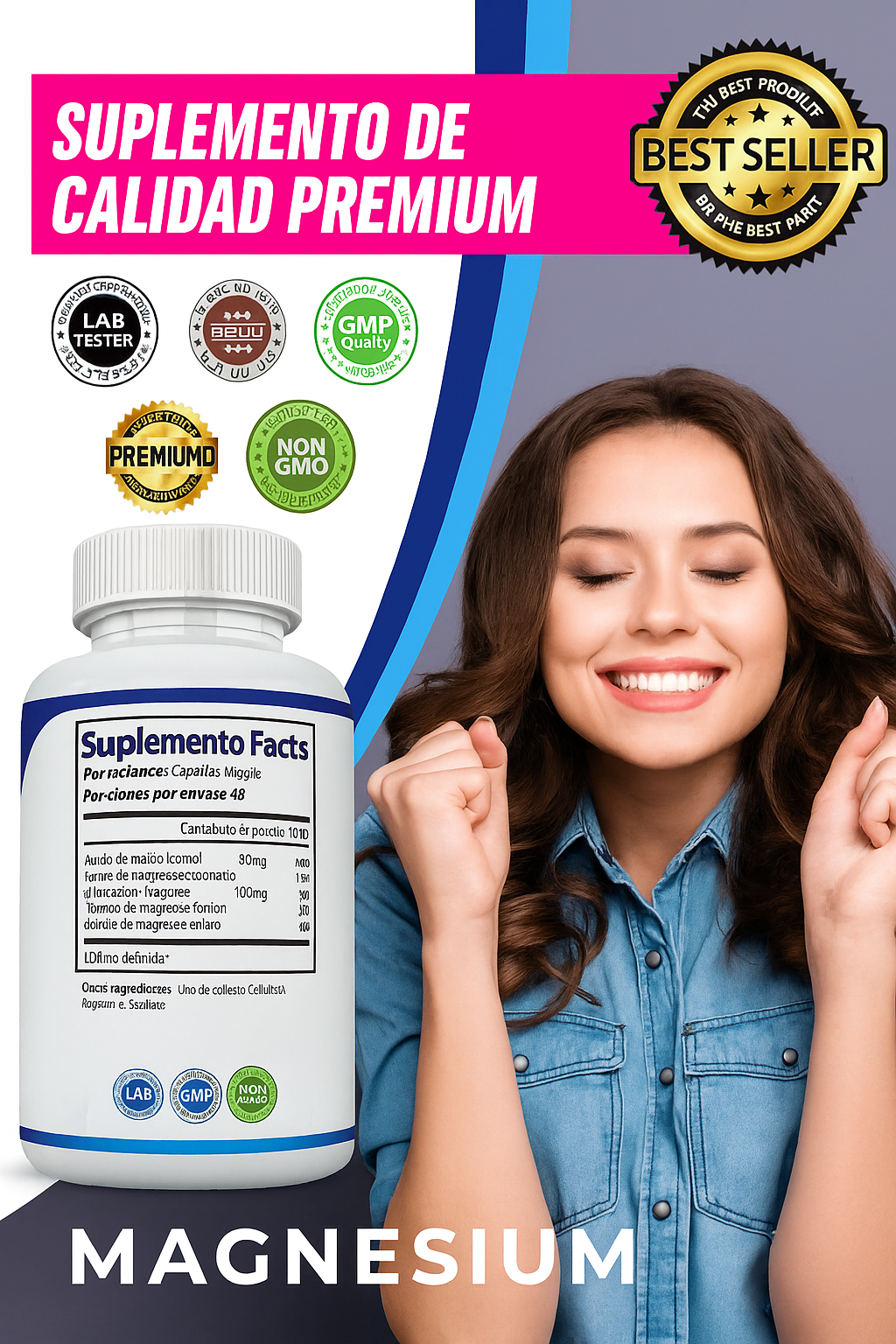 MAGNESIUM COMPLEX - SUPLEMENTO NUTRICIONAL