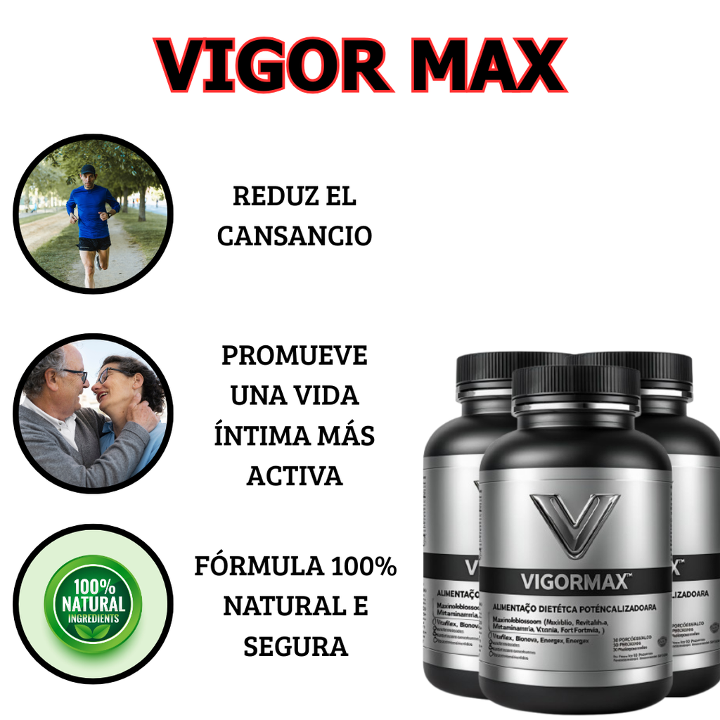 VIGORMAX - ALIMENTACIÓN DIETÉTICA POTENCIADORA